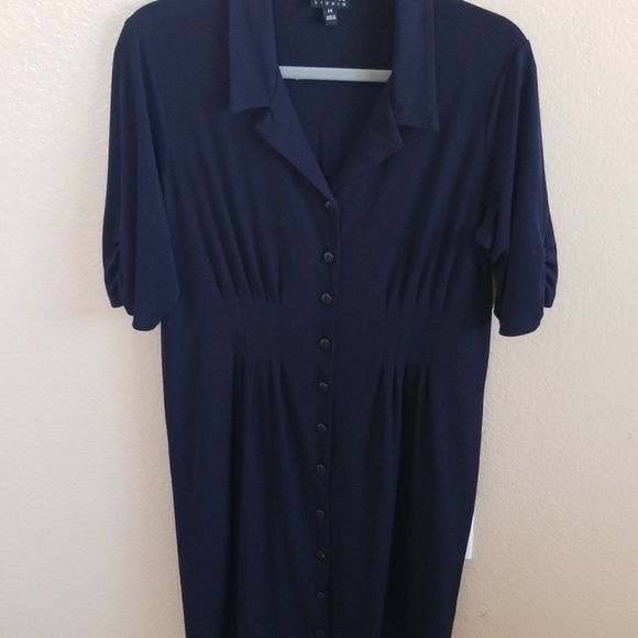 Enfocus studio button down dress - Picture 3 of 8
